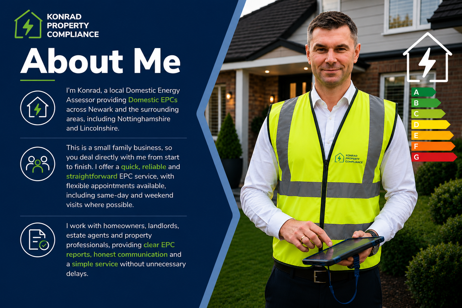 about me website